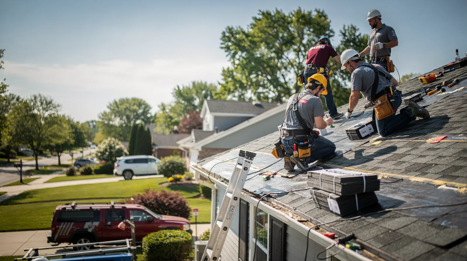Roof Repair in Maeystown, IL around you